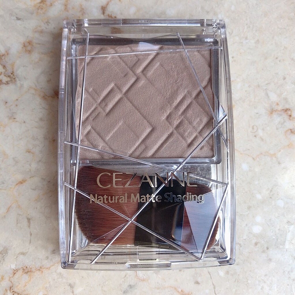 ナチュラルマットシェーディング/CEZANNE/シェーディングを使ったクチコミ(1枚目)