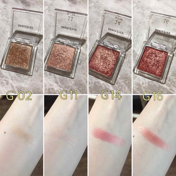 マイアイシャドウ グリッター/innisfree/単色アイシャドウ by なな🐭【顔タイプアドバイザー】