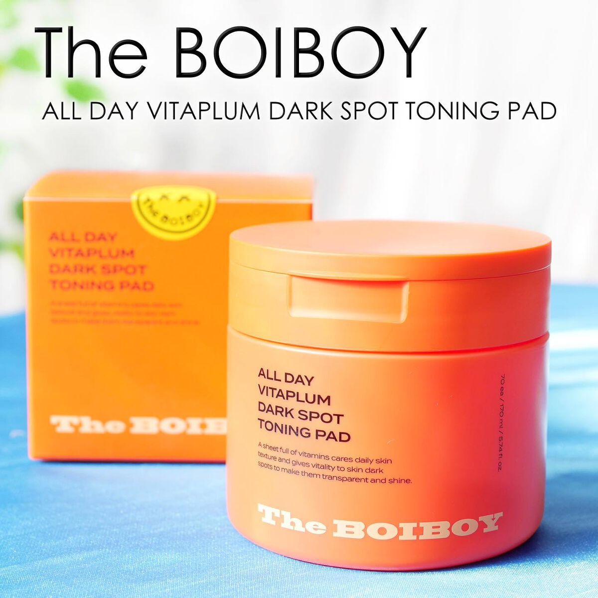 オールデイビタプラムスポットトーニングパッド/TheBOIBOY/トナーパッドを使ったクチコミ（1枚目）