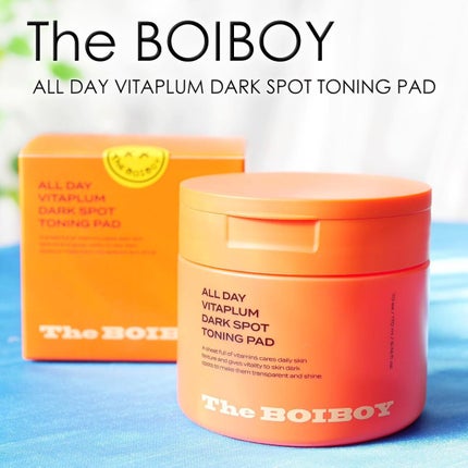 TheBOIBOY オールデイビタプラムスポットトーニングパッドのクチコミ「❤︎
韓国のスキンケアブランド「The BOIBOY(ザボーイボーイ)」のトナーパッドを使わせ.....」(1枚目)