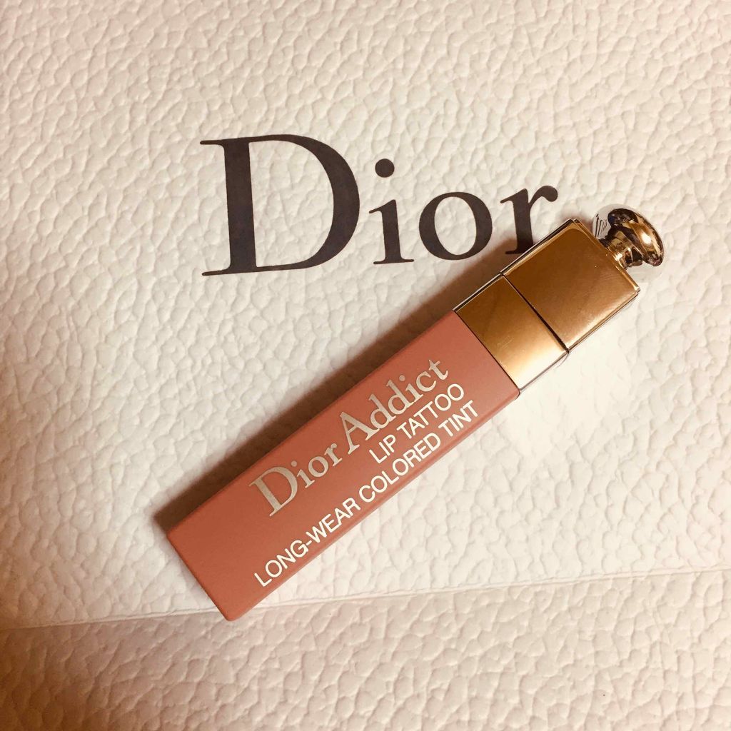 【旧】ディオール アディクト リップ ティント 321 ナチュラル ローズ/Dior/リップグロスを使ったクチコミ（1枚目）