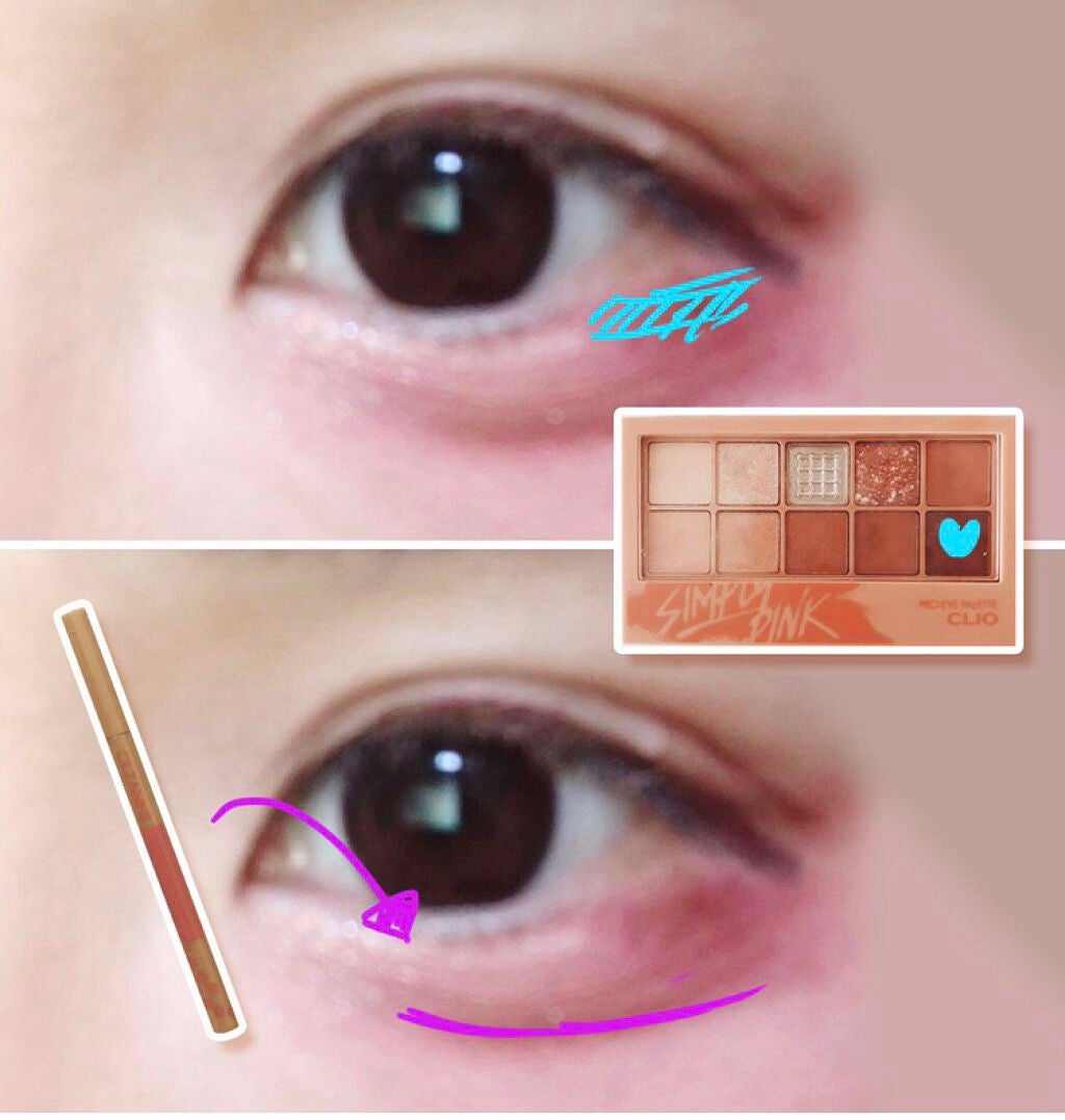 スパークリングアイグロス/スウィーツ スウィーツ/リキッドアイシャドウを使ったクチコミ(5枚目)