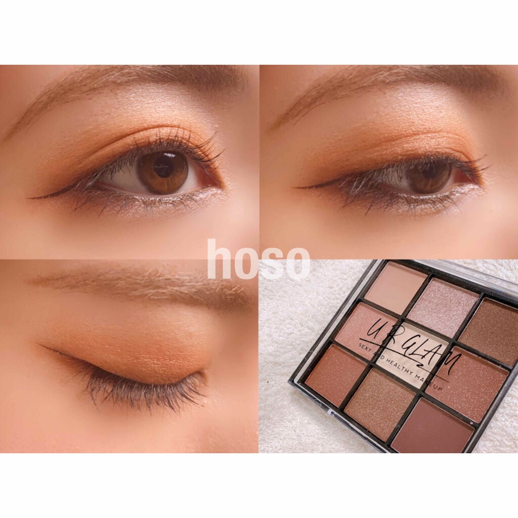 UR GLAM BLOOMING EYE COLOR PALETTE/U R GLAM/アイシャドウパレットを使ったクチコミ(2枚目)