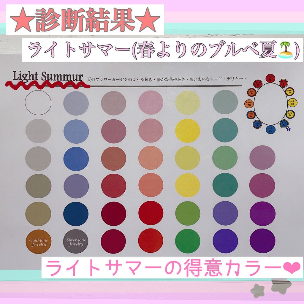 パーソナルカラー診断/Visée/その他を使ったクチコミ(3枚目)