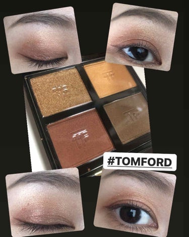 アイ カラー クォード/TOM FORD BEAUTY/パウダーアイシャドウを使ったクチコミ（1枚目）