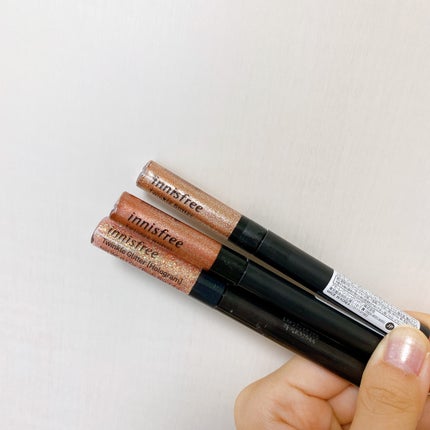 トゥインクル グリッター/innisfree/リキッドアイライナーを使ったクチコミ(4枚目)