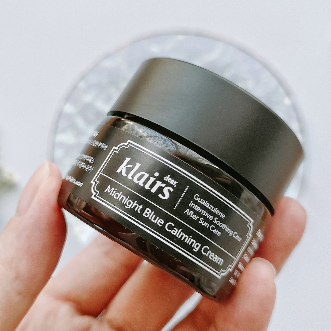 ミッドナイトブルーカーミングクリーム/Klairs/フェイスクリームを使ったクチコミ(2枚目)
