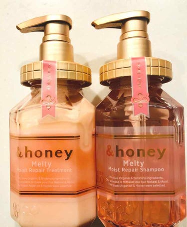 &honey Melty モイストリペア シャンプー1.0／モイストリペア ヘアトリートメント2.0/&honey/シャンプー・コンディショナーを使ったクチコミ（1枚目）