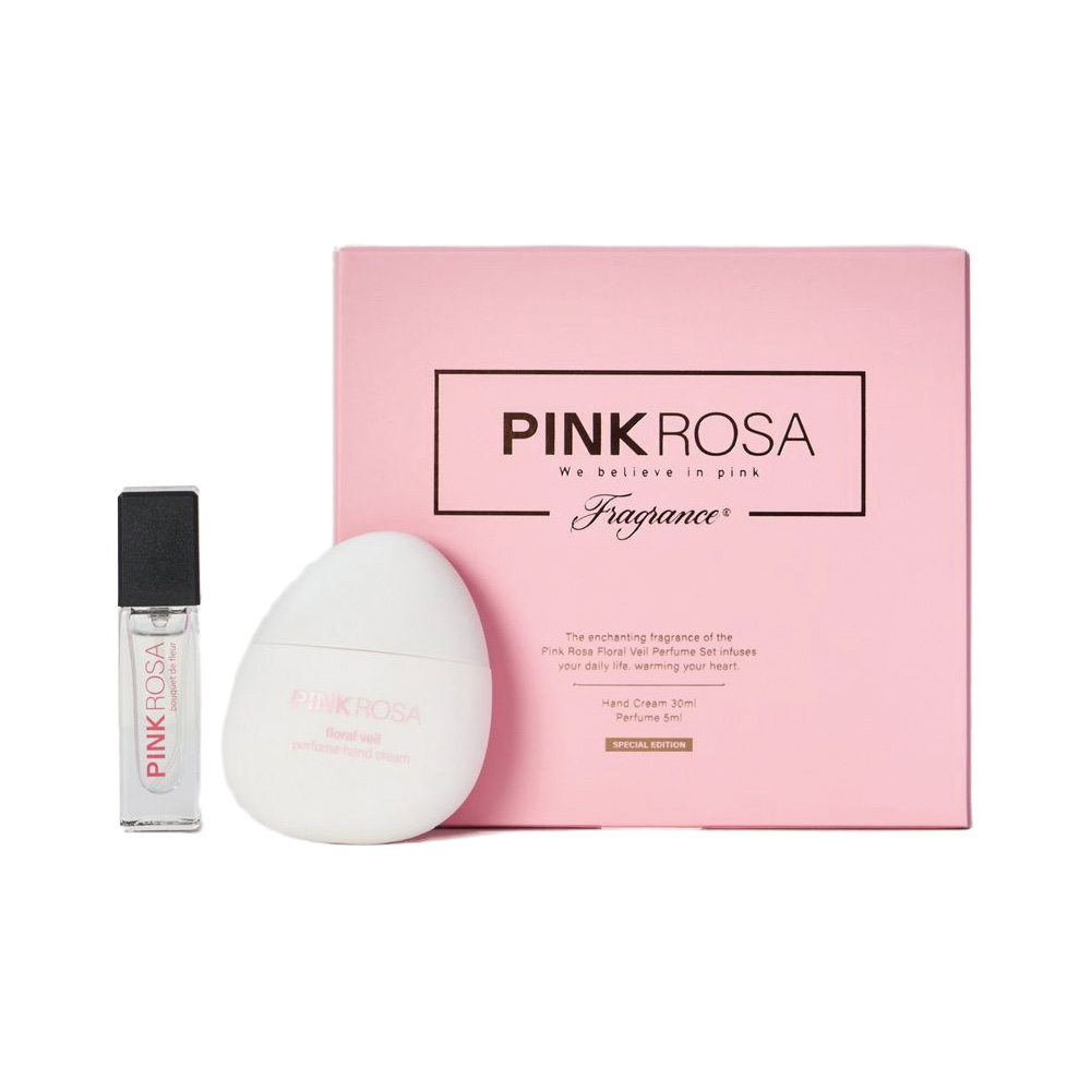 PINKROSA パフューム＆フレグランスハンドクリームセット　フローラルヴェール