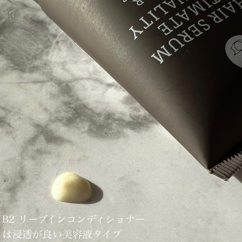 B2 リーブインコンディショナー/Care of Gerd(ケア オブ ヤード)/洗い流すヘアトリートメントを使ったクチコミ（2枚目）