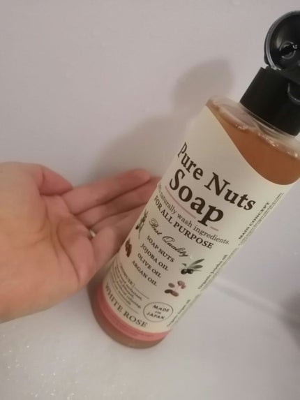 ピュアナッツソープ ホワイトローズの香り/ナチュラセラ/洗顔フォームを使ったクチコミ(1枚目)