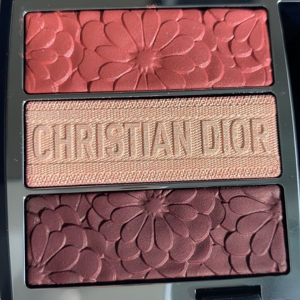 トリオ ブリック パレット＜ピュア グロウ＞/Dior/アイシャドウパレットを使ったクチコミ（2枚目）