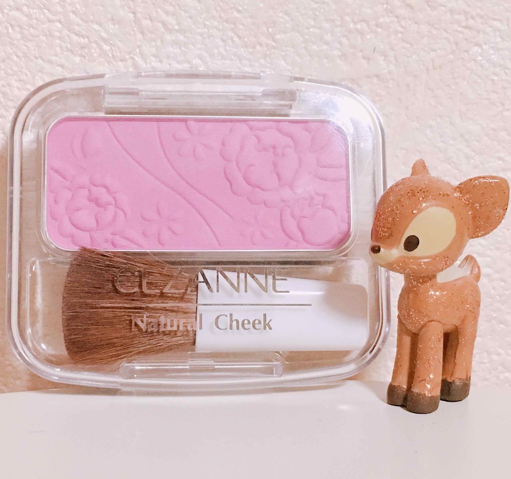 ナチュラル チークN/CEZANNE/パウダーチークを使ったクチコミ(1枚目)