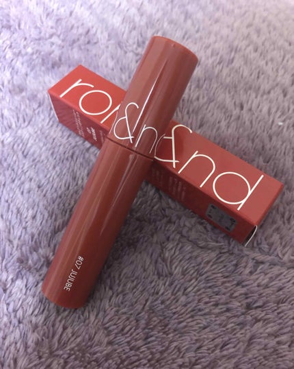 ジューシーラスティングティント/rom&nd/リップティントを使ったクチコミ(1枚目)