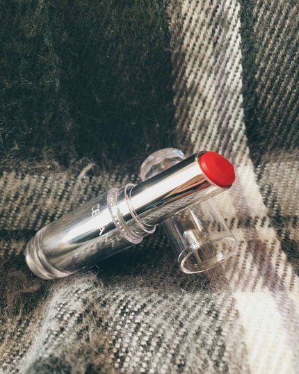 ラスティンググロスリップ/CEZANNE/口紅を使ったクチコミ(3枚目)