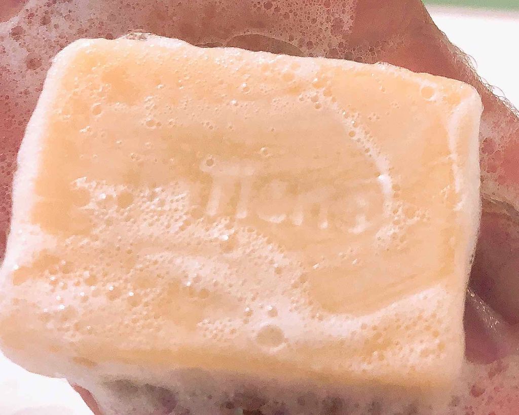 手作り洗顔石鹸 アンティアン クイーン オブ ソープ 「ラベンダーハニー」/アンティアン/洗顔石鹸を使ったクチコミ（3枚目）