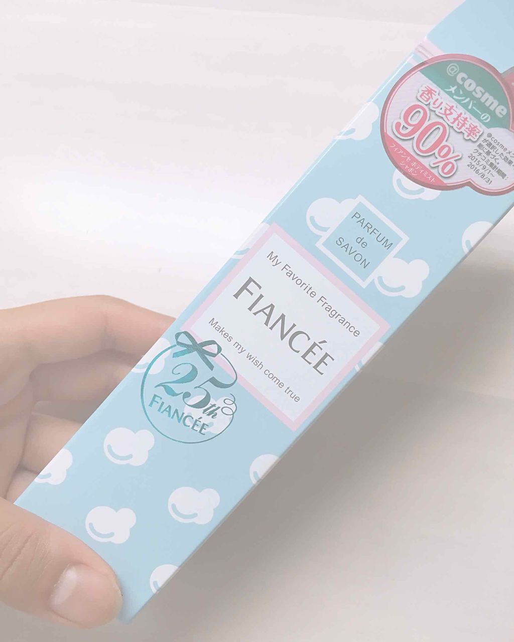 ボディミスト シャボン/フィアンセ/香水(レディース)を使ったクチコミ(2枚目)