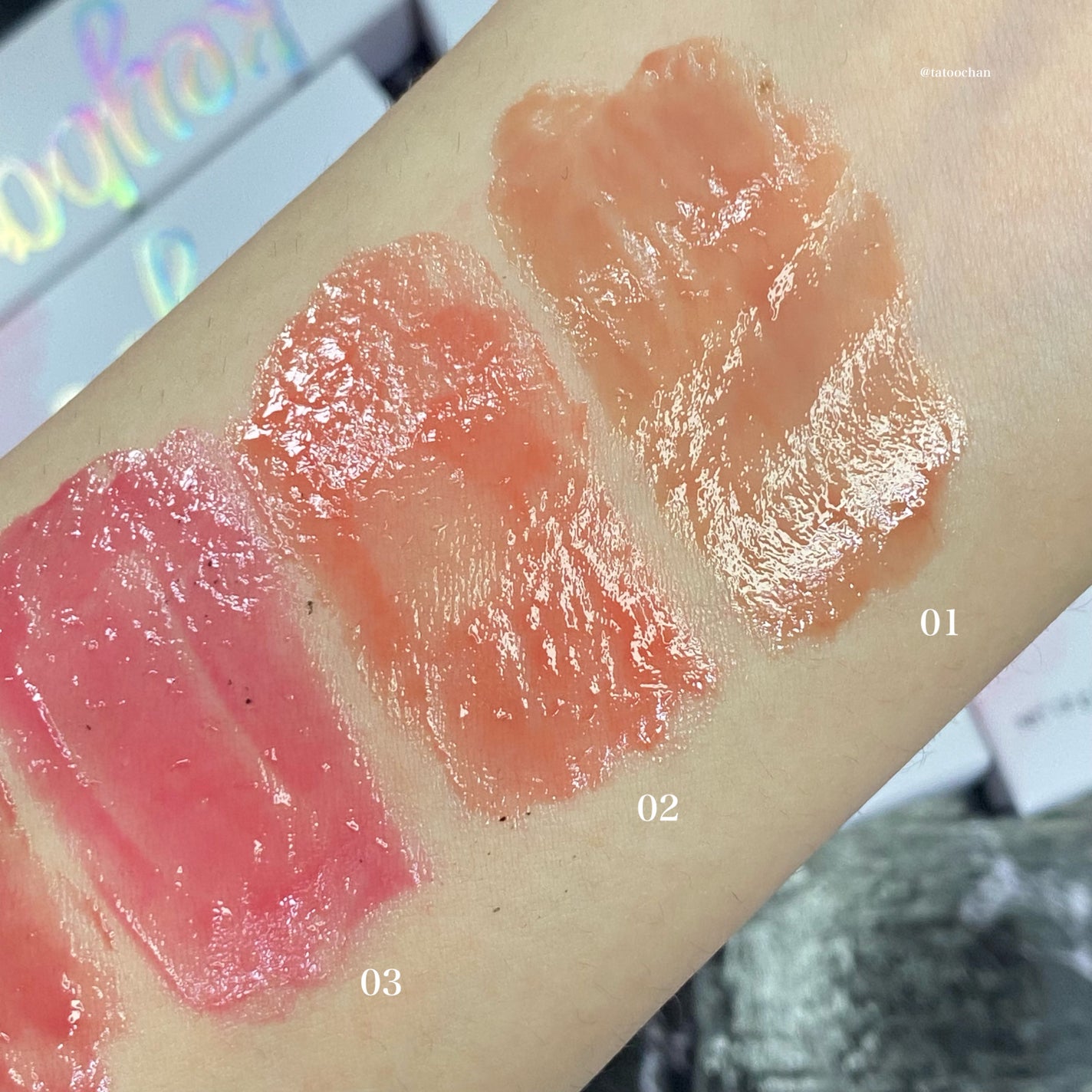 MELTING CHANGE PLUMPING BALM/keybo/口紅を使ったクチコミ(9枚目)