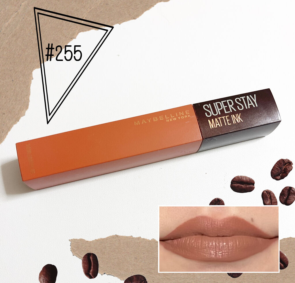 SPステイ マットインク 255/MAYBELLINE NEW YORK/口紅を使ったクチコミ（1枚目）