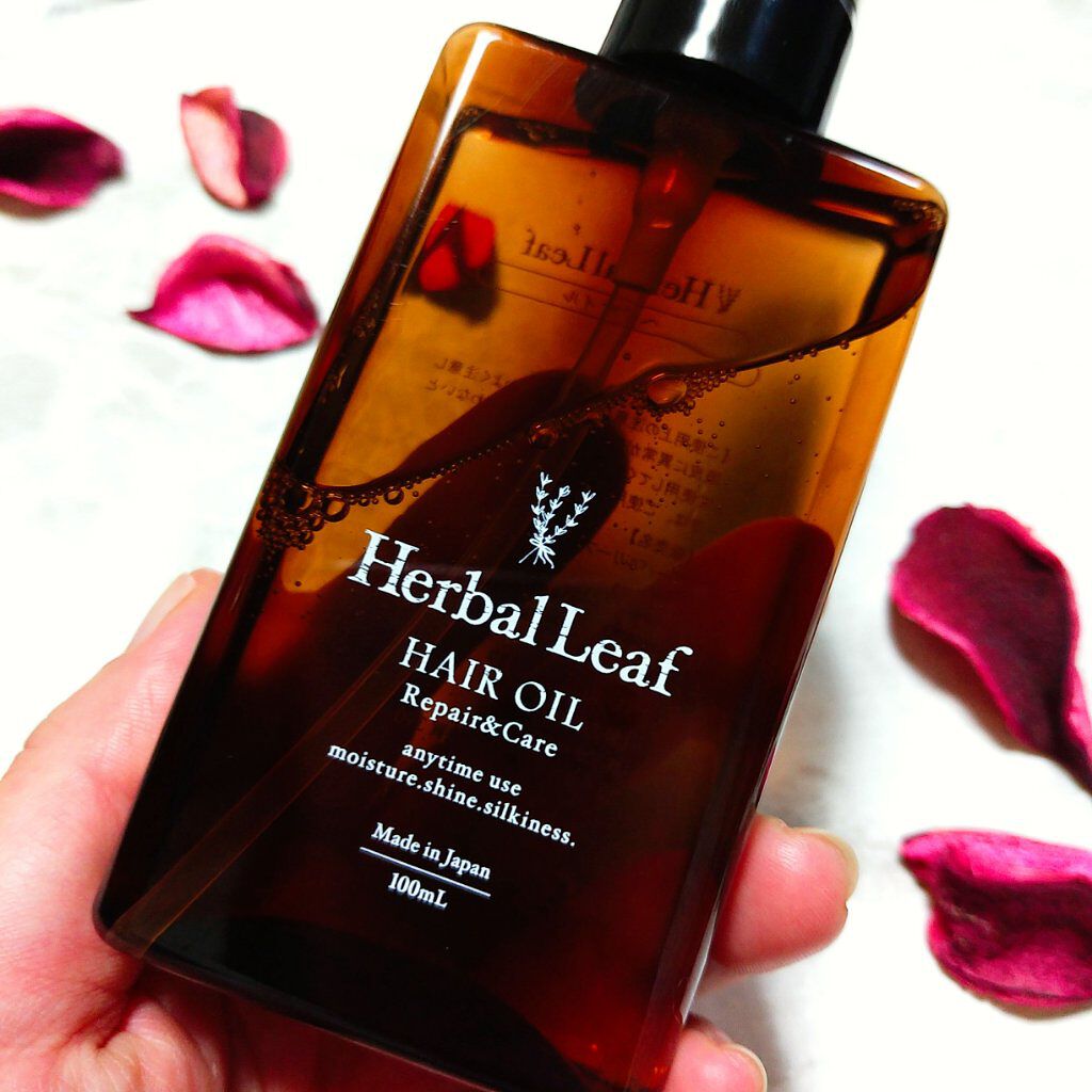 オーガニックヘアオイル フレッシュティーの香り/ハーバルリーフ/ヘアオイルを使ったクチコミ（1枚目）