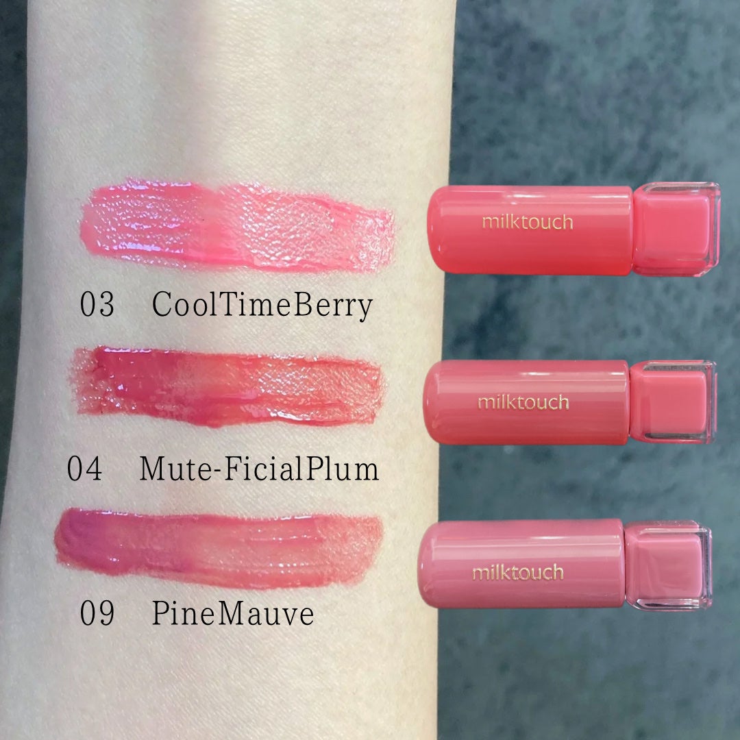 ジェリーフィットティンティッドグロウティント/Milk Touch/リップティントを使ったクチコミ(7枚目)