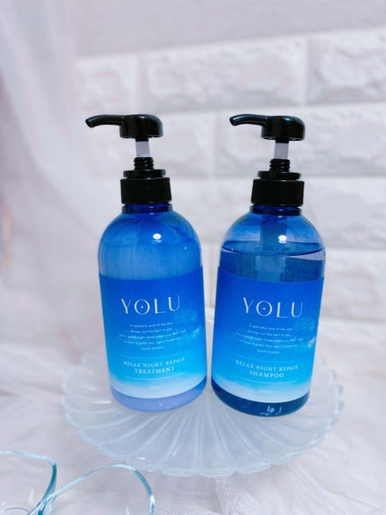 リラックスナイトリペア シャンプー/トリートメント/YOLU/市販シャンプーを使ったクチコミ(1枚目)