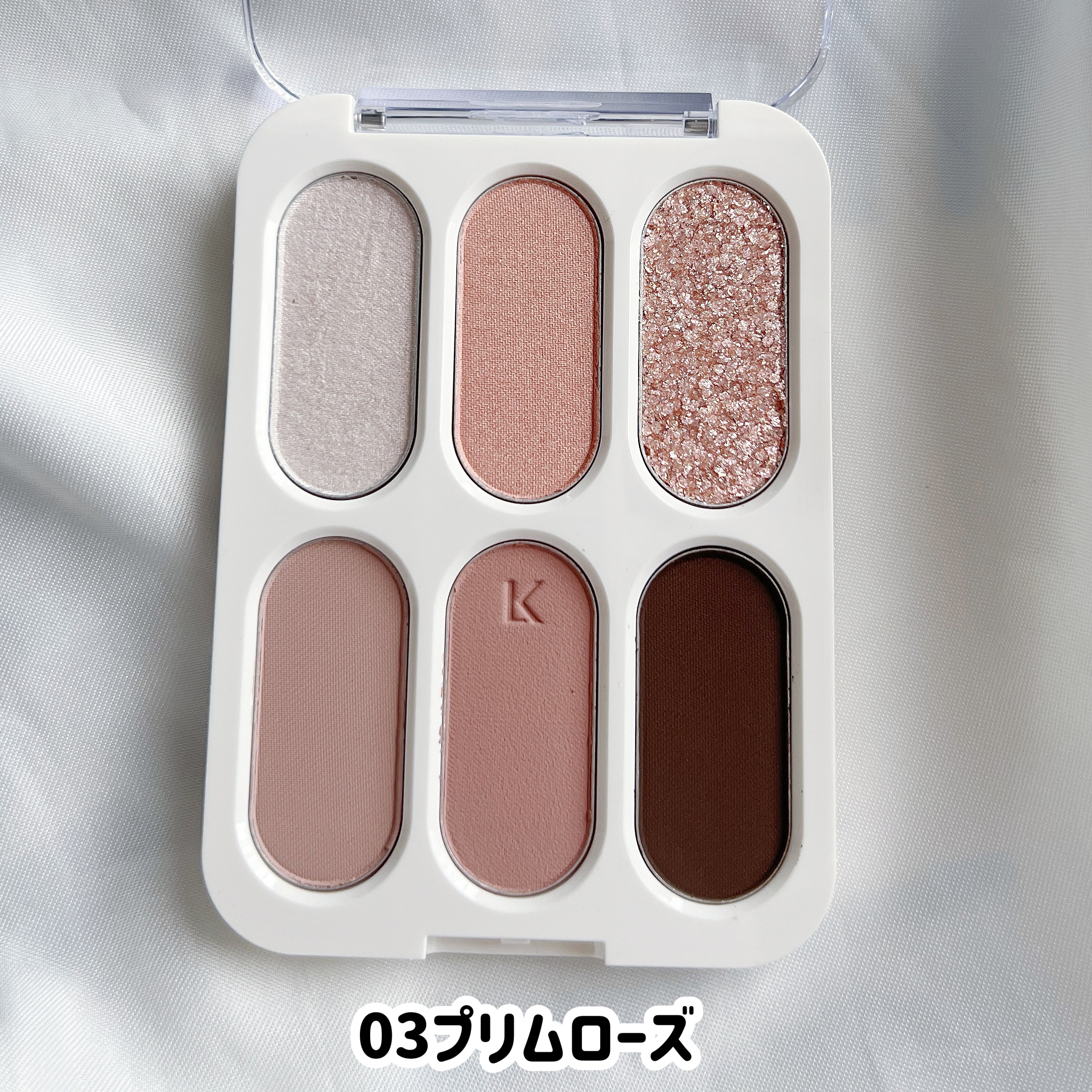 フォーエバー6アイパレット/Laka/アイシャドウパレットを使ったクチコミ（3枚目）