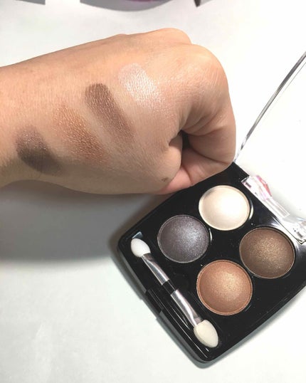 エルファー パールインアイシャドウ/DAISO/アイシャドウパレットを使ったクチコミ(3枚目)