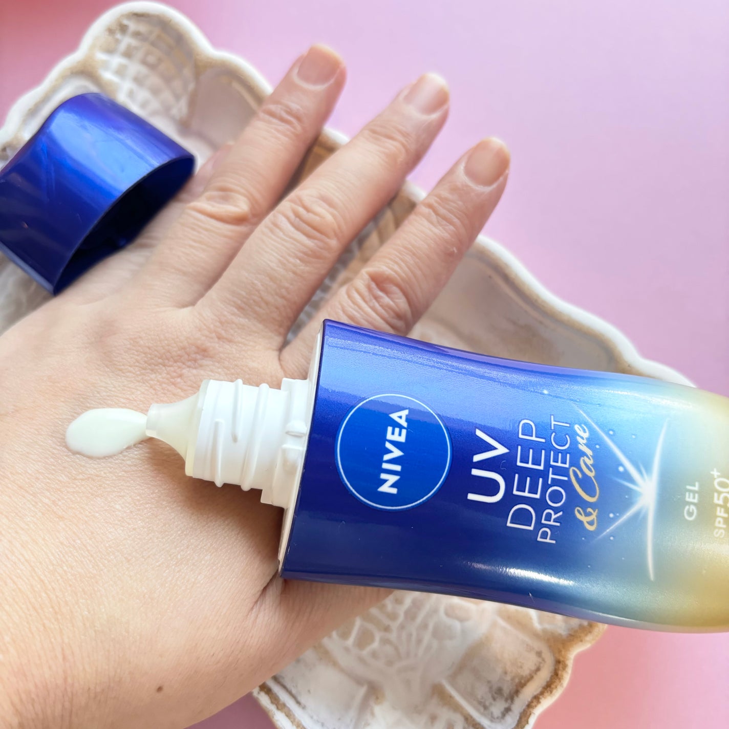 ニベアUV ディープ プロテクト&ケア ジェル/ニベア/日焼け止めジェルを使ったクチコミ(2枚目)