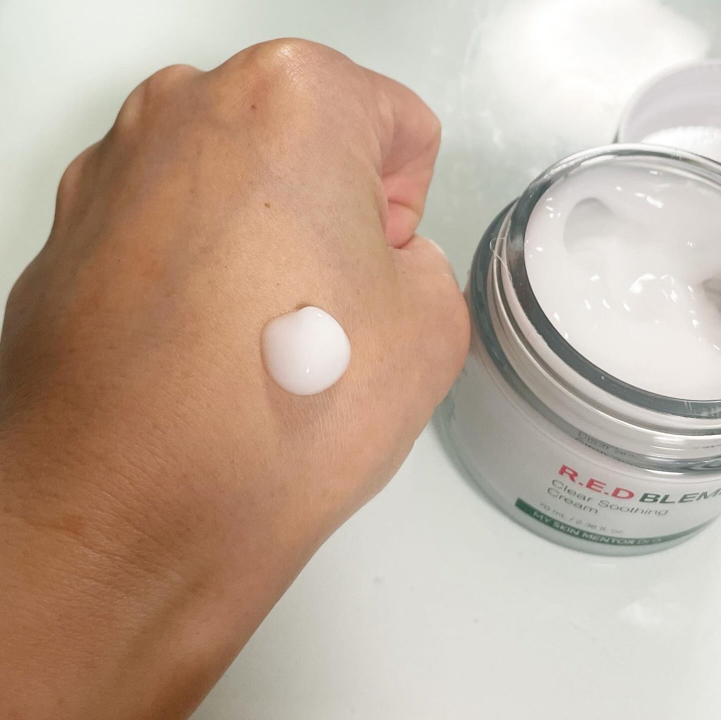 レッドブレミッシュ クリアスージングクリーム/Dr.G/フェイスクリームを使ったクチコミ(4枚目)