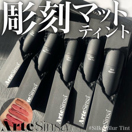 シルキーブラーティント/ArteSinsa/口紅を使ったクチコミ(1枚目)