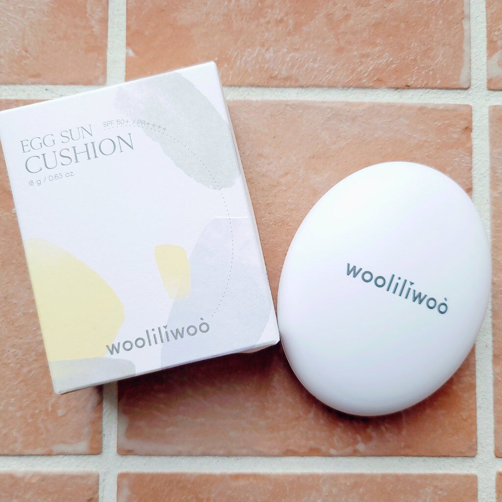 エッグサンクッション/wooliliwoo/日焼け止めローションを使ったクチコミ（2枚目）