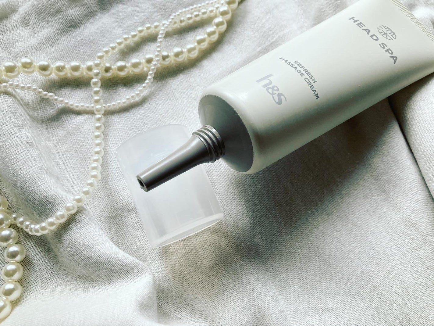 リフレッシュ マッサージクリーム/h&s/洗い流すヘアトリートメントを使ったクチコミ(2枚目)