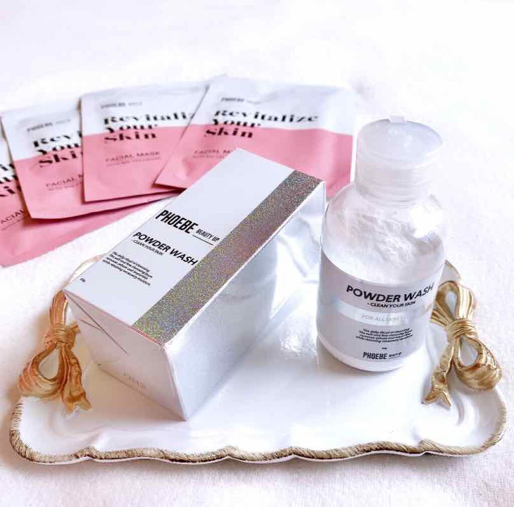 POWDER WASH/PHOEBE BEAUTY UP/洗顔パウダーを使ったクチコミ（1枚目）