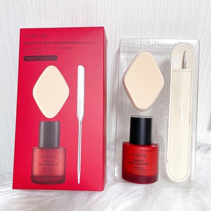 マスクフィットレッドファンデーション/TIRTIR(ティルティル)/リキッドファンデーションを使ったクチコミ(6枚目)
