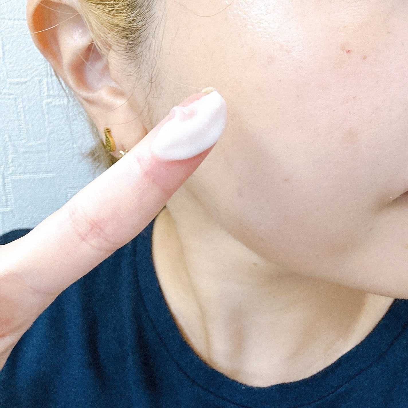 リンクルケア モイストジェルクリーム/グレイスワン/オールインワン化粧品を使ったクチコミ(3枚目)