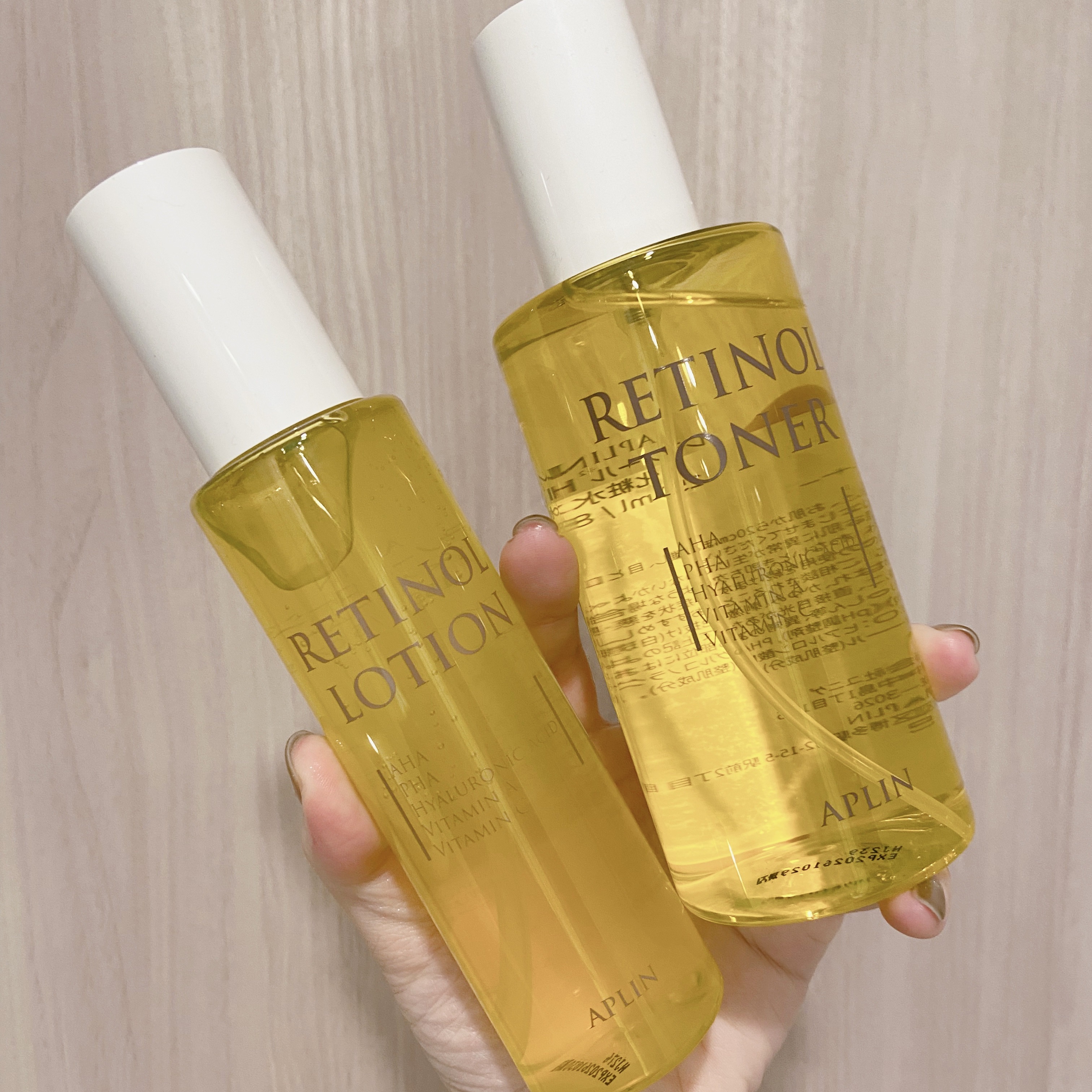レチノールトナー/APLIN/ミスト状化粧水を使ったクチコミ（2枚目）