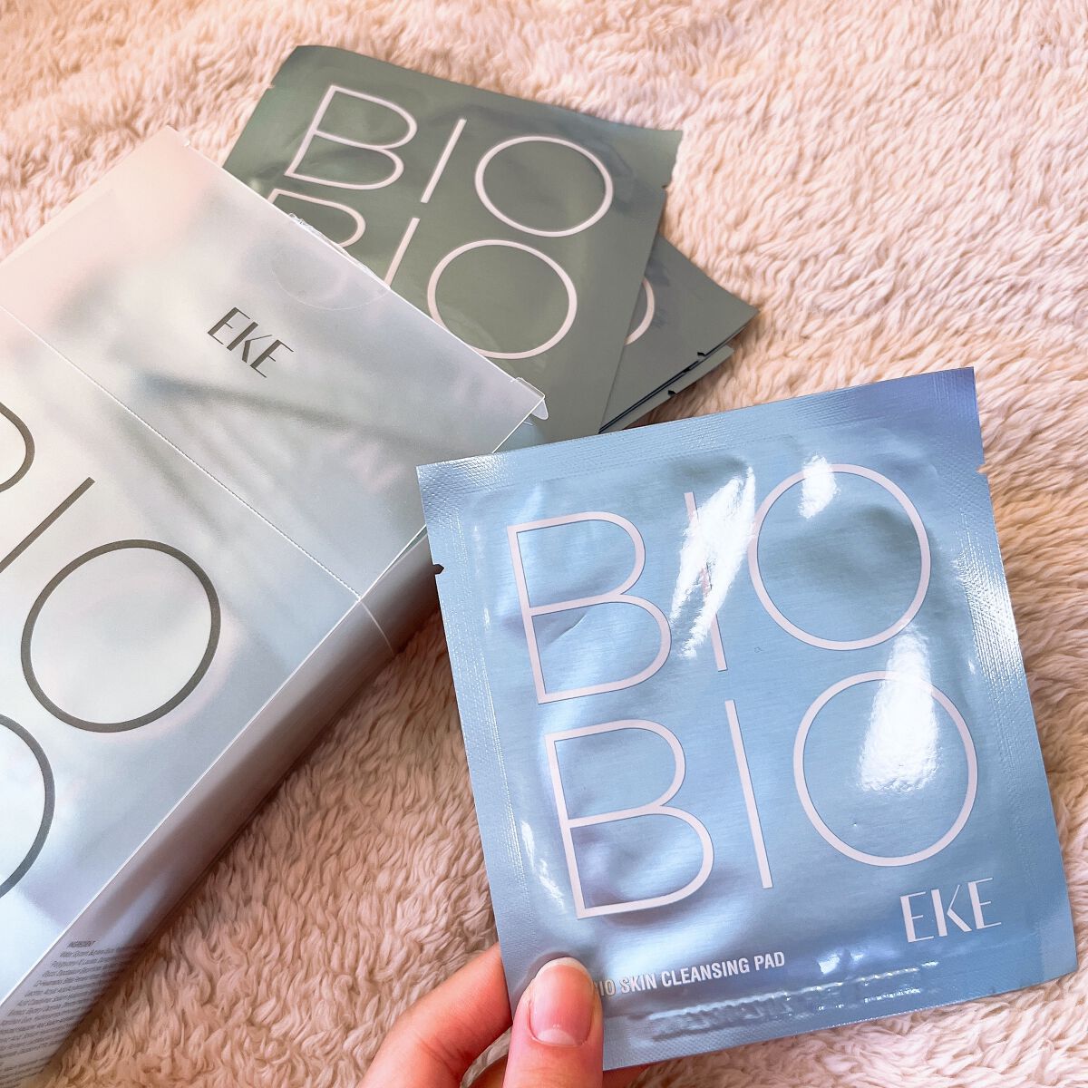 バイオスキンクレンジングパット/EKE/クレンジングシートを使ったクチコミ(5枚目)