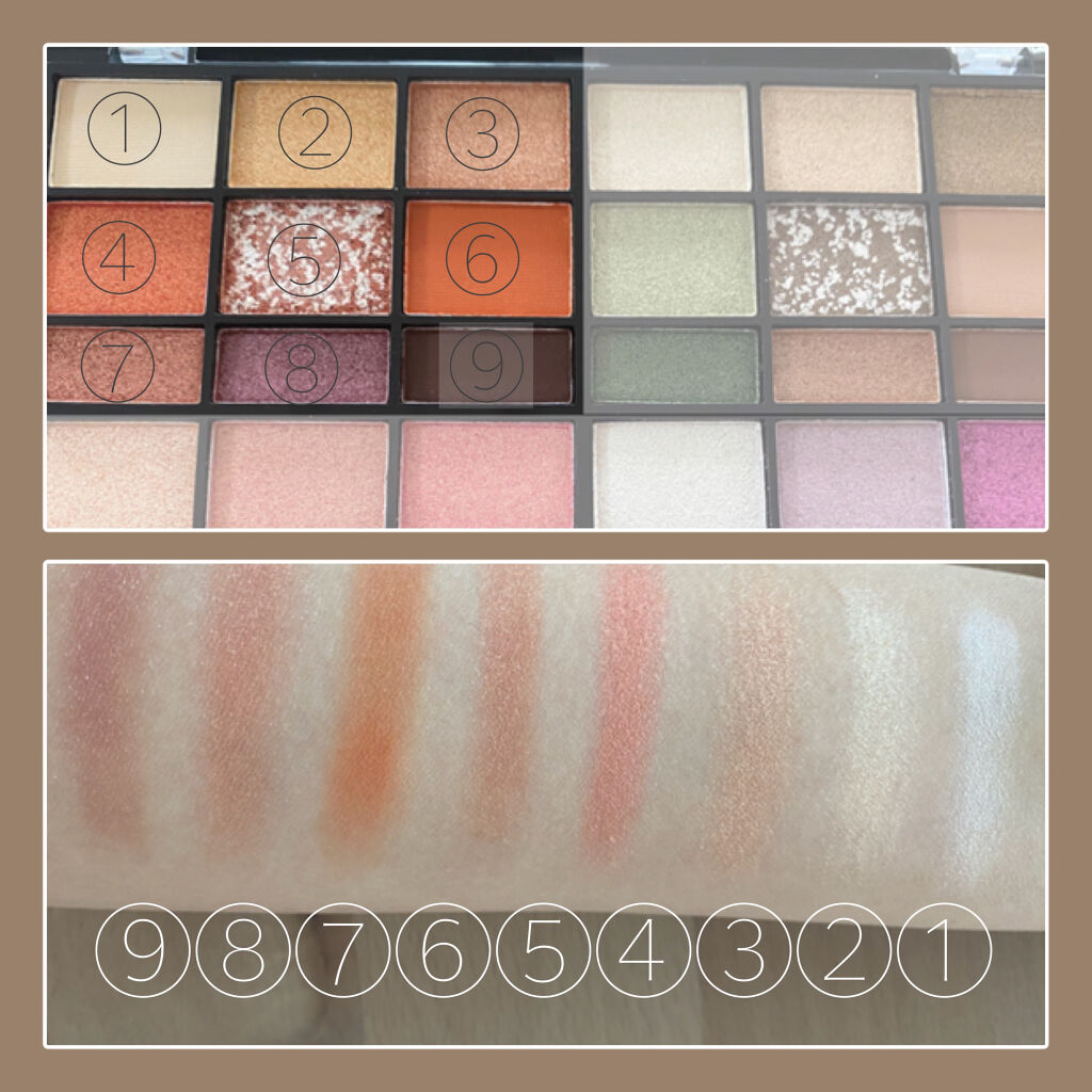 プロコレクション36カラー/Dolly Angel/アイシャドウパレットを使ったクチコミ（2枚目）