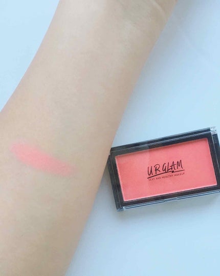 UR GLAM DAILY CHEEK BLUSH/U R GLAM/パウダーチークを使ったクチコミ(2枚目)