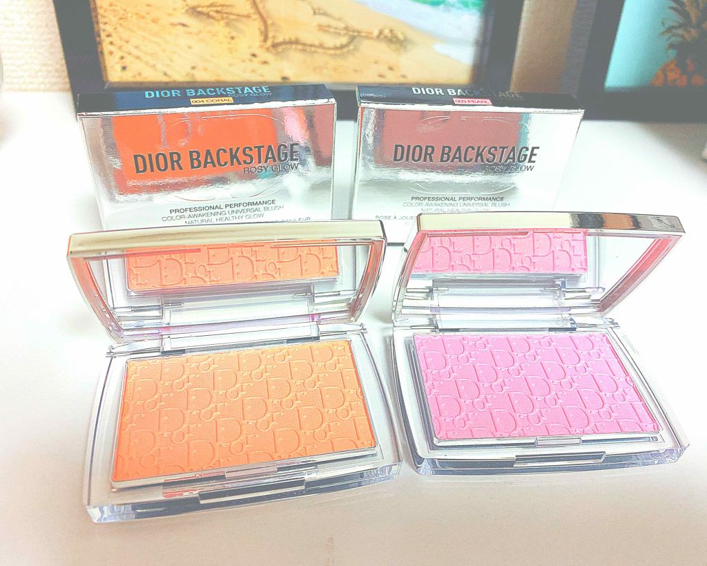 ディオール バックステージ ロージー グロウ<グロウ バイブス>/Dior/パウダーチークを使ったクチコミ(1枚目)