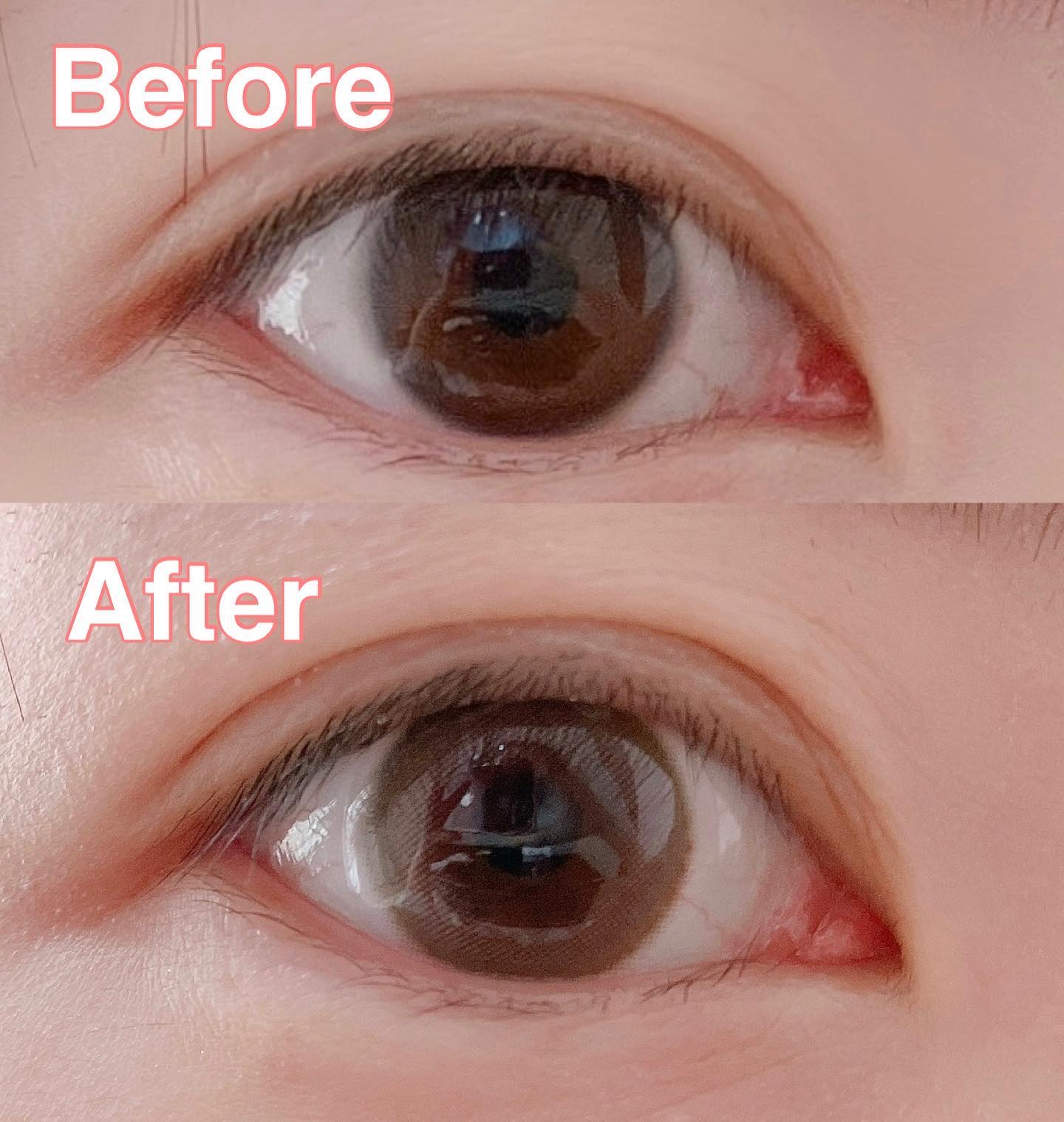 AND MEE 1day/AngelColor/ワンデー（１DAY）カラコンを使ったクチコミ（1枚目）