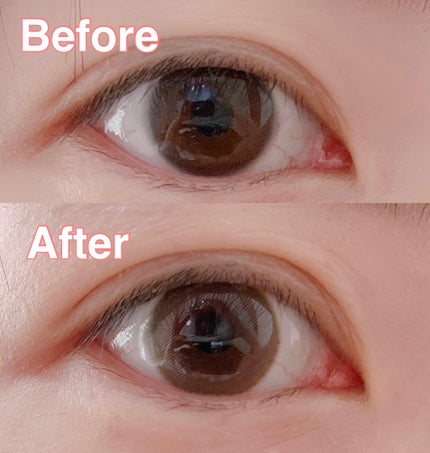 AND MEE 1day/AngelColor/ワンデー(1DAY)カラコンを使ったクチコミ(1枚目)