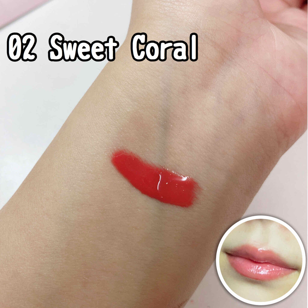 ウォータリーセラムルージュ/フォーチュン/口紅を使ったクチコミ（3枚目）