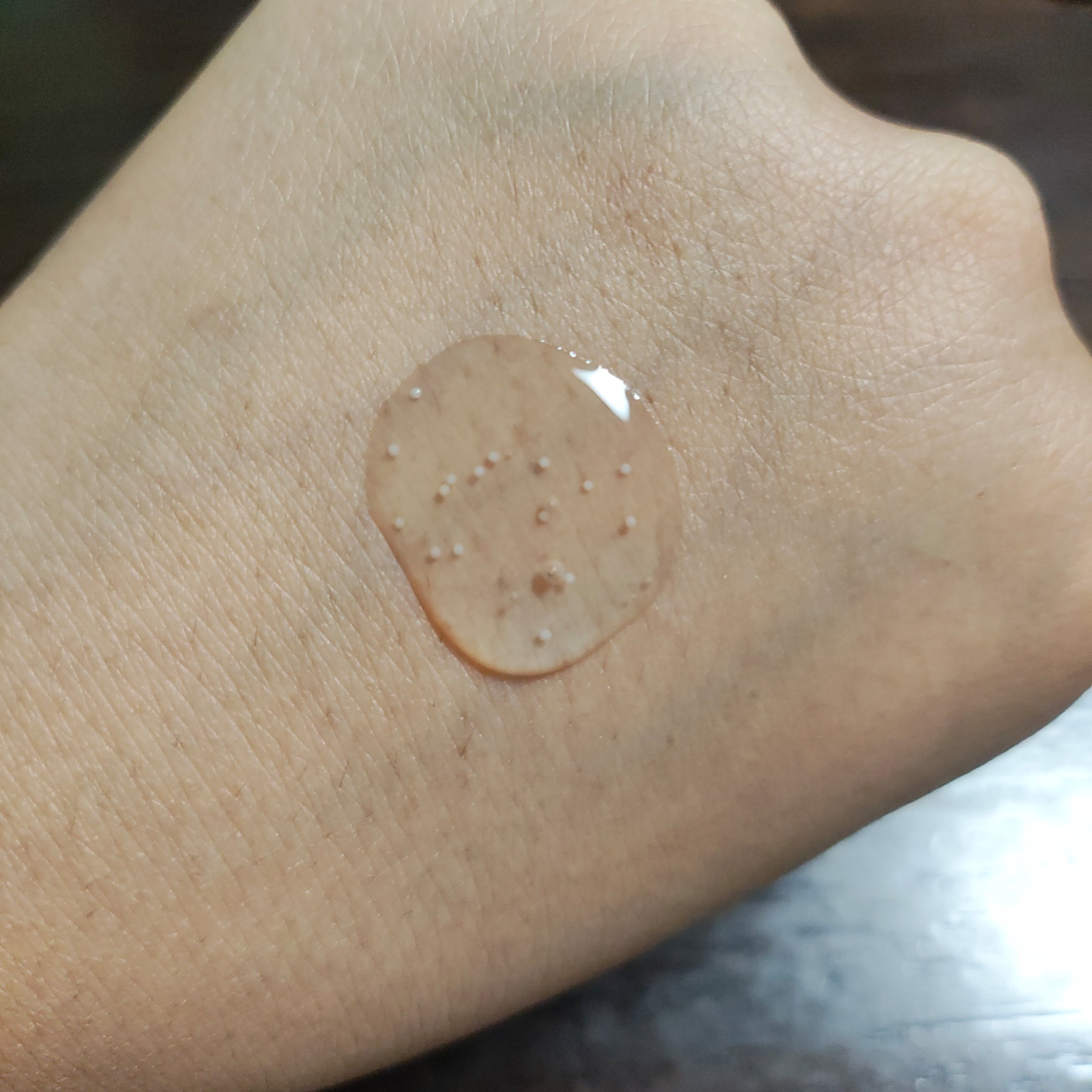 トーンブライトニング カプセルアンプル/SKIN1004/美容液を使ったクチコミ（3枚目）