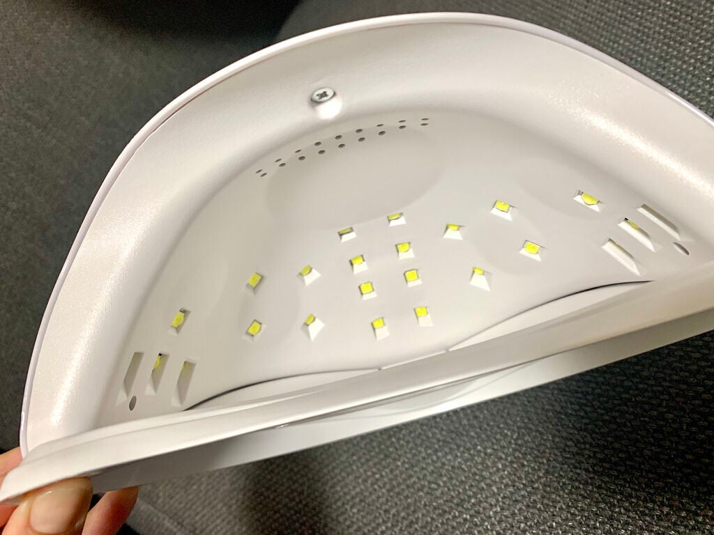 LED + UVネイルライト 48W/La Curie/ネイル用品を使ったクチコミ(7枚目)