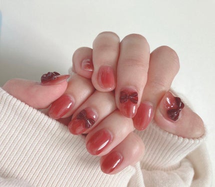 BRG ジェルネイル/DAISO/ジェルネイルを使ったクチコミ(2枚目)