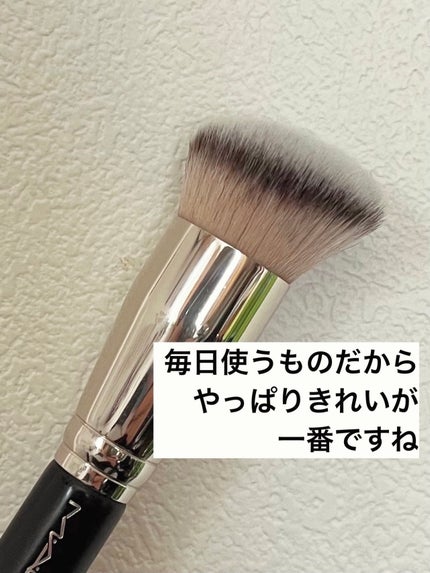 #170 シンセティック ラウンド スラント ブラシ/M・A・C/メイクブラシを使ったクチコミ(7枚目)