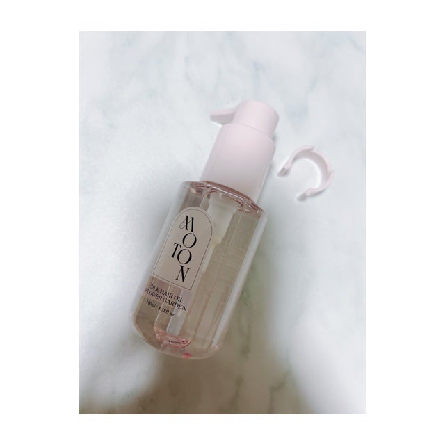 MOTON シルクヘアオイル フラワーガーデン/MOTON/ヘアオイルを使ったクチコミ(1枚目)