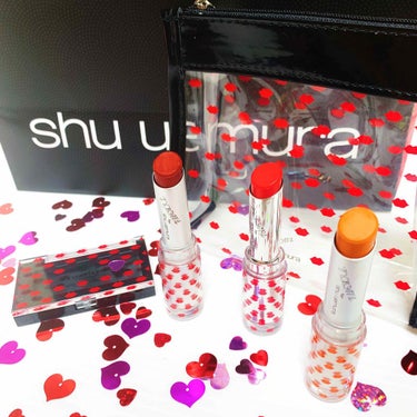 ルージュ アンリミテッド/shu uemura/口紅を使ったクチコミ（1枚目）